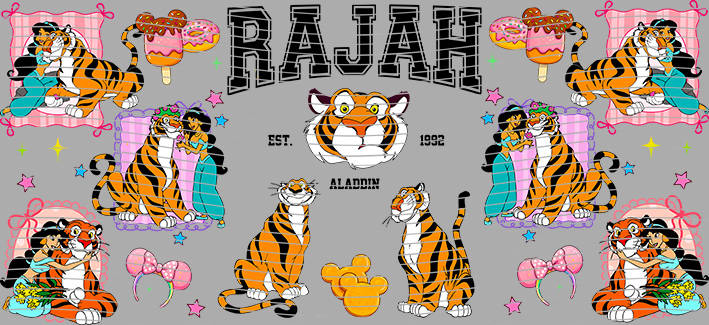 16oz Disney style-D-1169